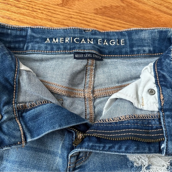 American Eagle Ne(x)t Level High-Waisted Denim Short - Picture 6 of 7